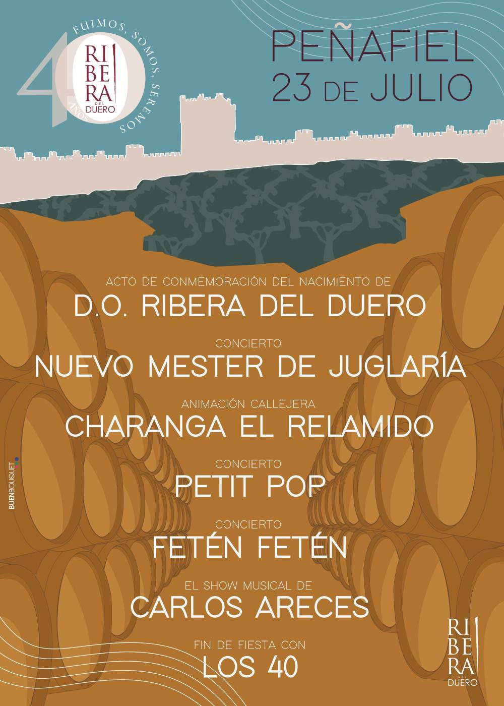 40 aniversario de Ribera del Duero en Peñafiel