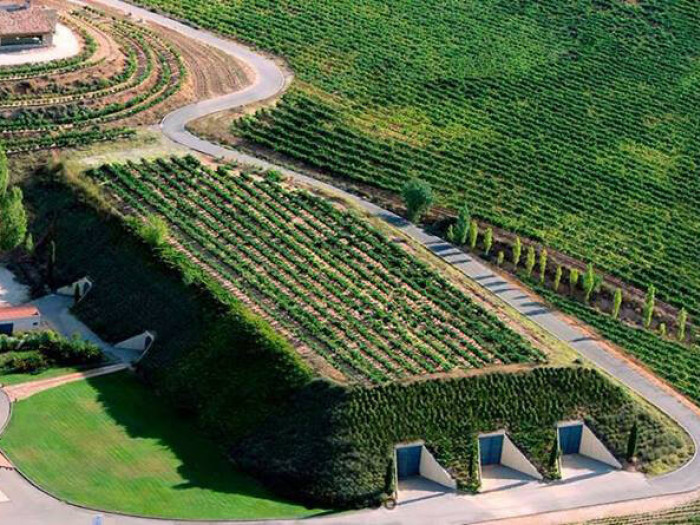 Foto aérea Bodega Valduero